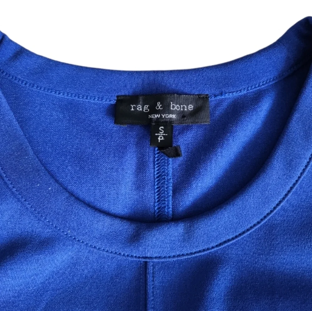 Rag & bone Allegra Dress   Pacyfic  Blue - Picture 6 of 8